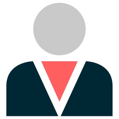 kullanıcı profili simgesi, vektör illüstrasyonu basit tasarım