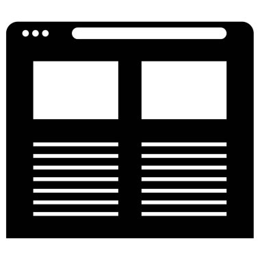 wirefram simgesi vektör illüstrasyonu