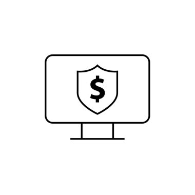 Emlak simgesi, vektör illüstrasyonu 