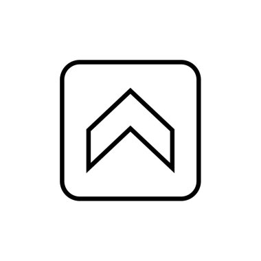 ok, web basit simgesi illüstrasyonu