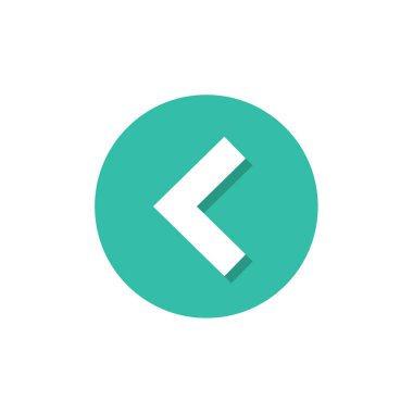 ok, web basit simgesi illüstrasyonu