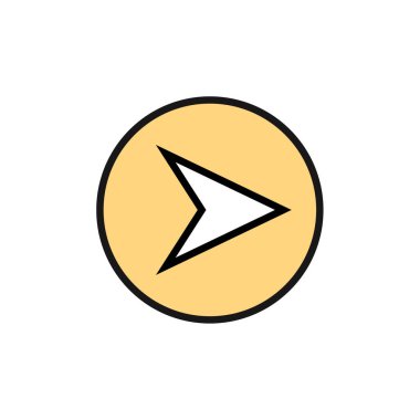 ok imleci simgesi, vektör illüstrasyonu     