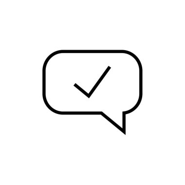 SMS ve Metin Mesajlaşması ikon vektör illüstrasyonu