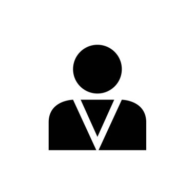 man simgesi vektör illüstrasyonu