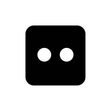 Emoji vektör illüstrasyonu basit simge 