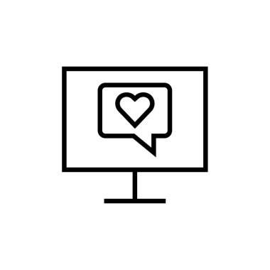 Metin Mesajlaşma simgesi vektör illüstrasyonu