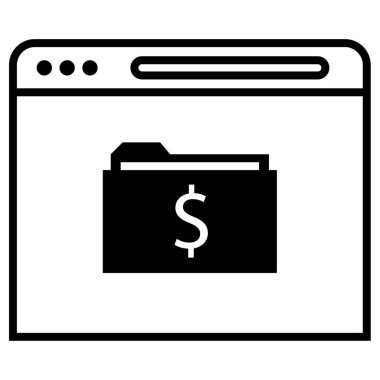 çevrimiçi vektör düz renk simgesi 