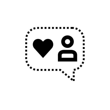 Metin Mesajlaşma simgesi vektör illüstrasyonu