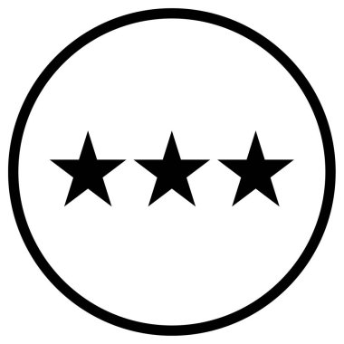 Yıldız. Web simgesi basit illüstrasyon