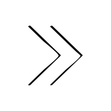 ok simgesi vektör illüstrasyonu