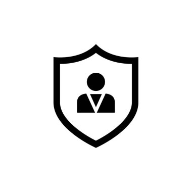 çevrimiçi alışveriş alanı simgesi, vektör illüstrasyonu 