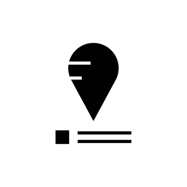 Map Pointer Icon Vector Illustraction Design Template — Stock Vector