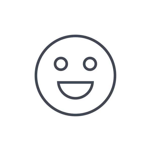 Emoji Vetor Ilustração Ícone Simples —  Vetores de Stock