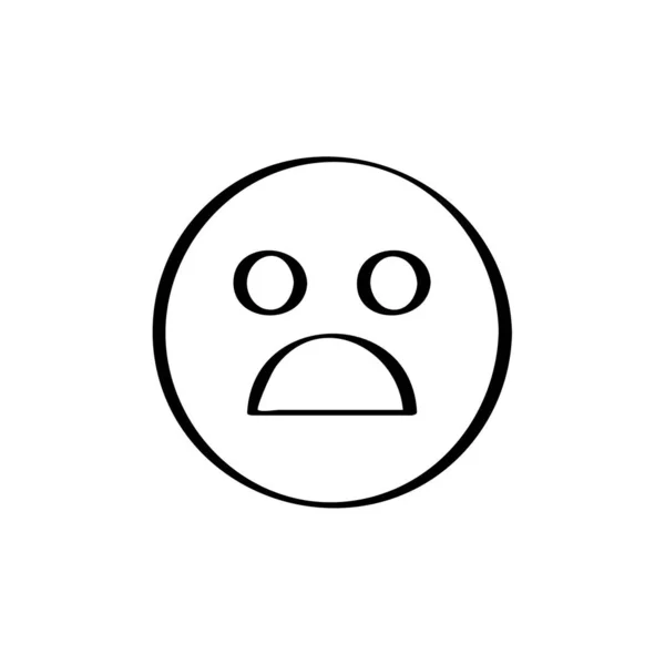 Emoji Vetor Ilustração Ícone Simples —  Vetores de Stock