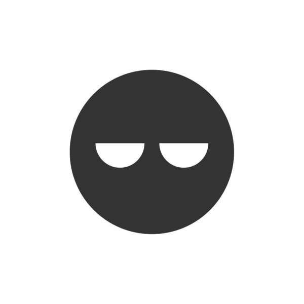 Emoji Vektor Illustration Enkel Ikon — Stock vektor