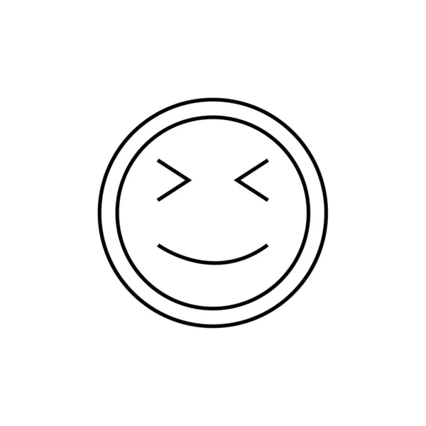 ปภาพเวกเตอร Emoji ไอคอนง ายๆ — ภาพเวกเตอร์สต็อก