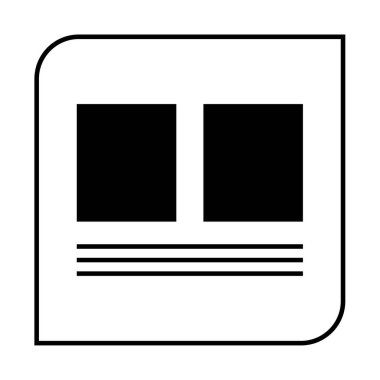 Kablolar modern simge, vektör illüstrasyonu