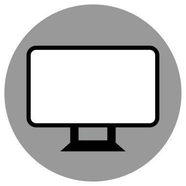 izleyici simgesi, görüntü simgesi, vektör illüstrasyonu  