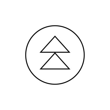 ok işaretçileri simgesi, vektör illüstrasyonu      