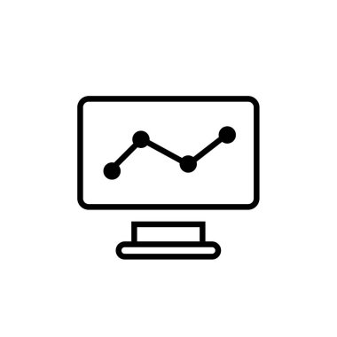 seo modern simgesinin vektör illüstrasyonu 