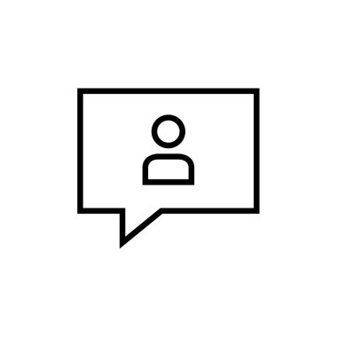 SMS ve Metin Mesajlaşması ikon vektör illüstrasyonu