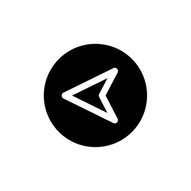 navigasyon okunun vektör çizimi modern simge