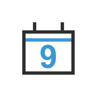 Takvim günü, vektör illüstrasyonu 