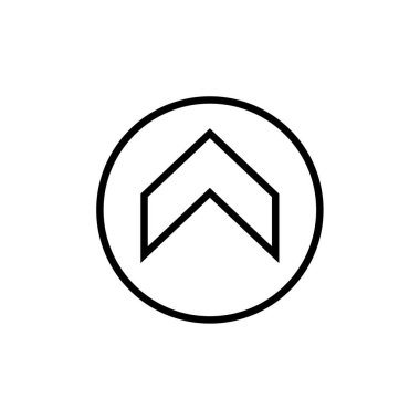 Basit ok tasarımı vektör çizimi