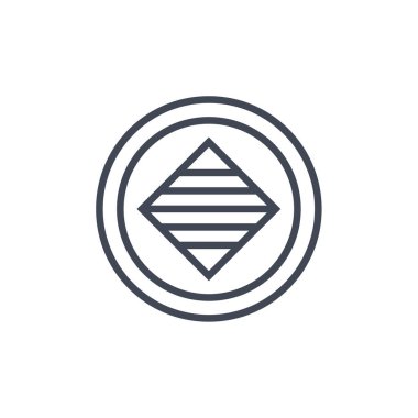 Yaratıcı tasarım simgesinin vektör çizimi 