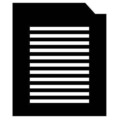 Basit illüstrasyon web simgesi bildirir       