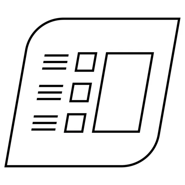 Wireframes Modern Ikon Vektor Illustration — Stock vektor