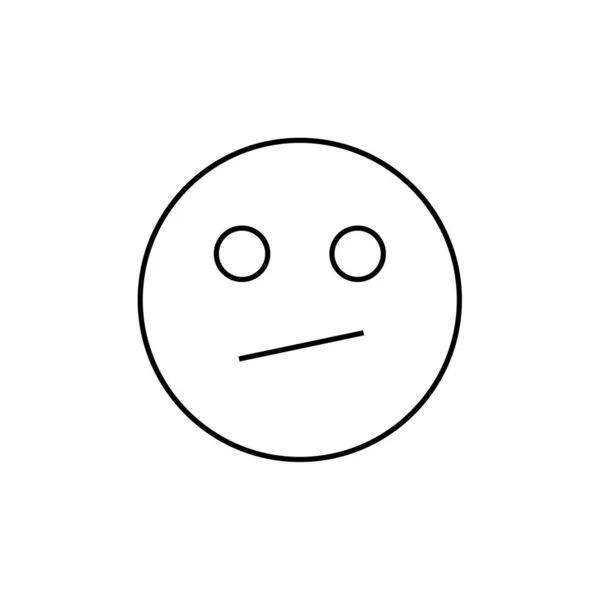 Emoji Vetor Ilustração Ícone Simples — Vetor de Stock