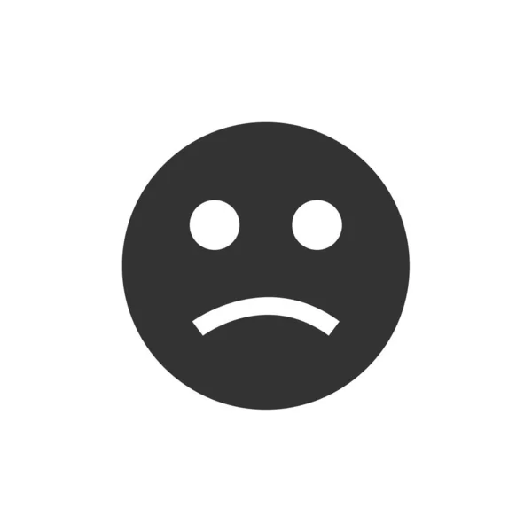 Illustrazione Vettoriale Emoji Semplice Icona — Vettoriale Stock