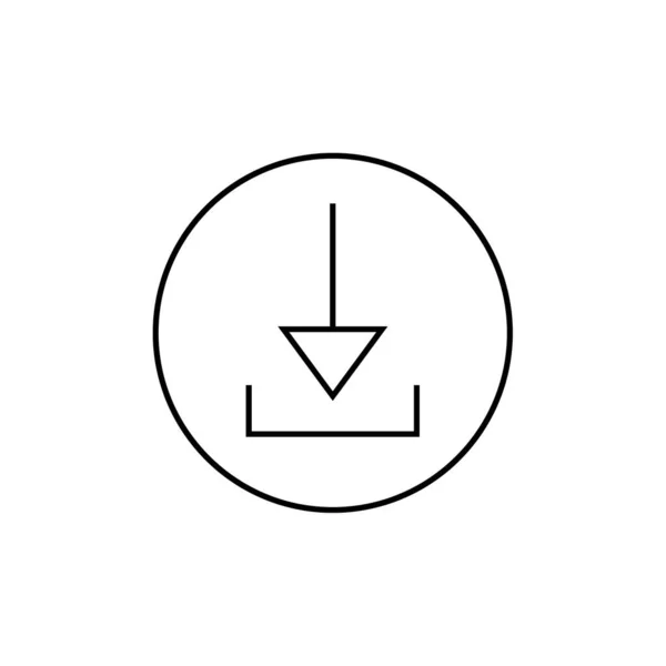 Flèche Pointeur Icône Illustration Vectorielle — Image vectorielle