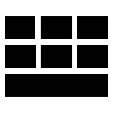 wirefram simgesi vektör illüstrasyonu