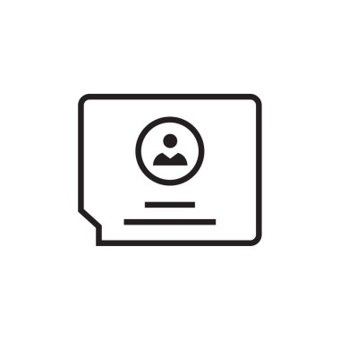 Beyaz arkaplanda arayüz simgesi tasarla 