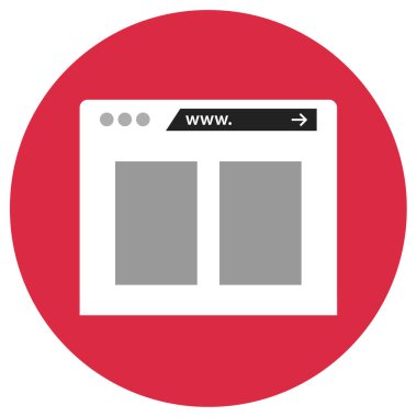 wirefram simgesi vektör illüstrasyonu