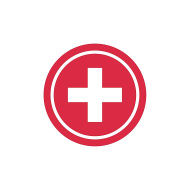 Artı modern simge vektör illüstrasyonunu ekle     