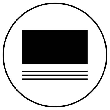 Kablolar modern simge, vektör illüstrasyonu