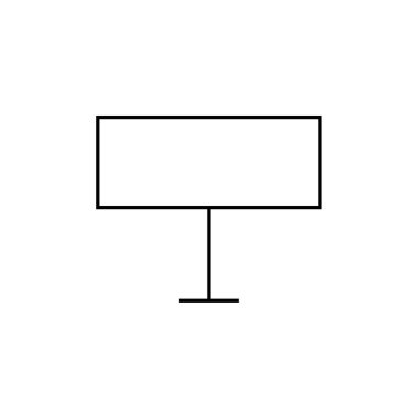 seyahat simgesi logo tasarımı şablon çizimi        