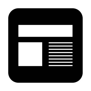 Kablolar modern simge, vektör illüstrasyonu