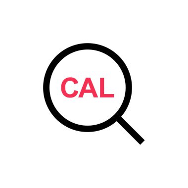 Arama simgesi vektör illüstrasyonu 