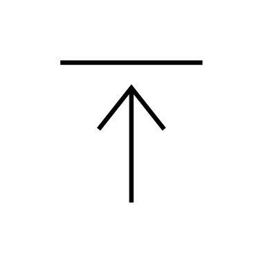 navigasyon okunun vektör çizimi modern simge