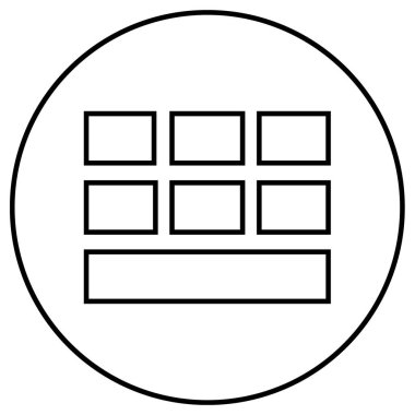 Kablolar modern simge, vektör illüstrasyonu