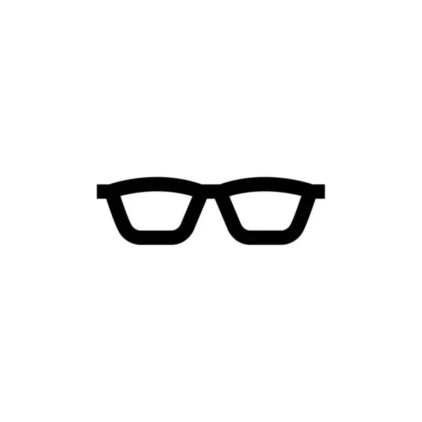 Gafas Icono Vector Ilustración — Vector de stock