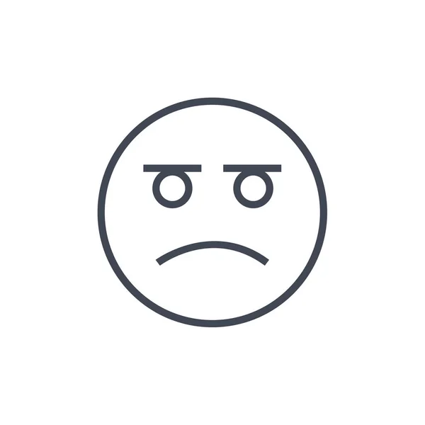 Emoji Vector Illustration Simple Icon — Stock Vector