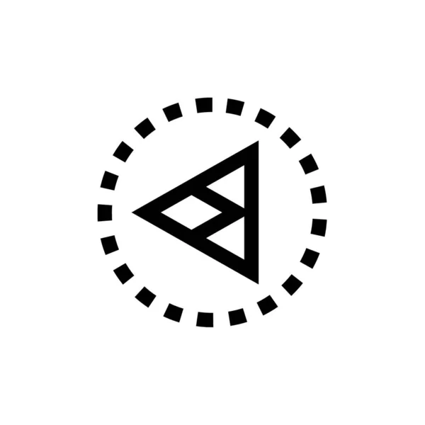 Pilikon Vektor Webbplats Ikon Symbol — Stock vektor