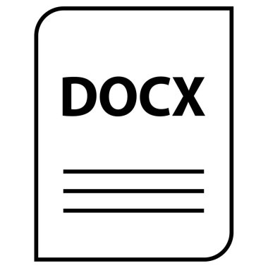 dosya adı simgesi vektör illüstrasyonu