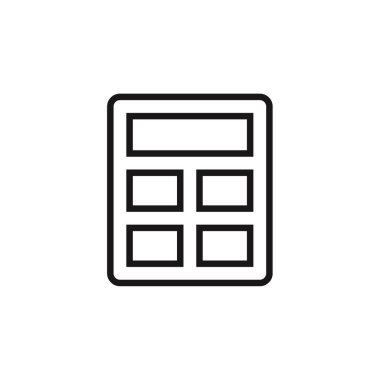 Emlak simgesi, vektör illüstrasyonu 