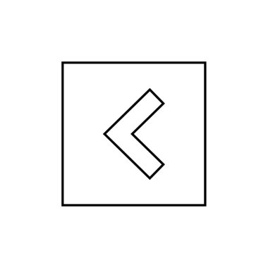 ok, web basit simgesi illüstrasyonu